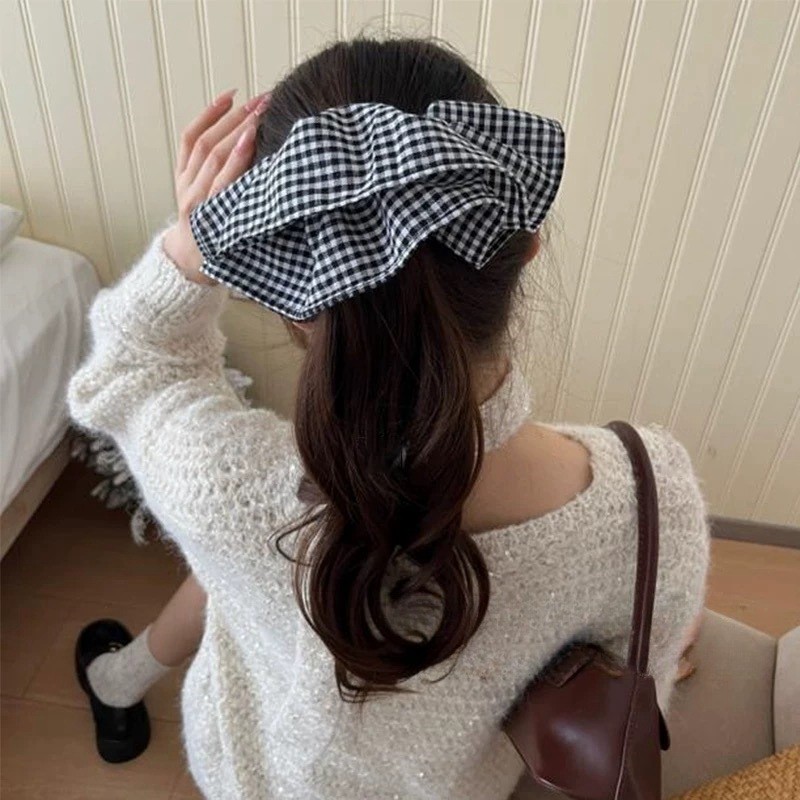 Extra Large Plaid Hair Ties El - Silk Tie Striped reseña y precio