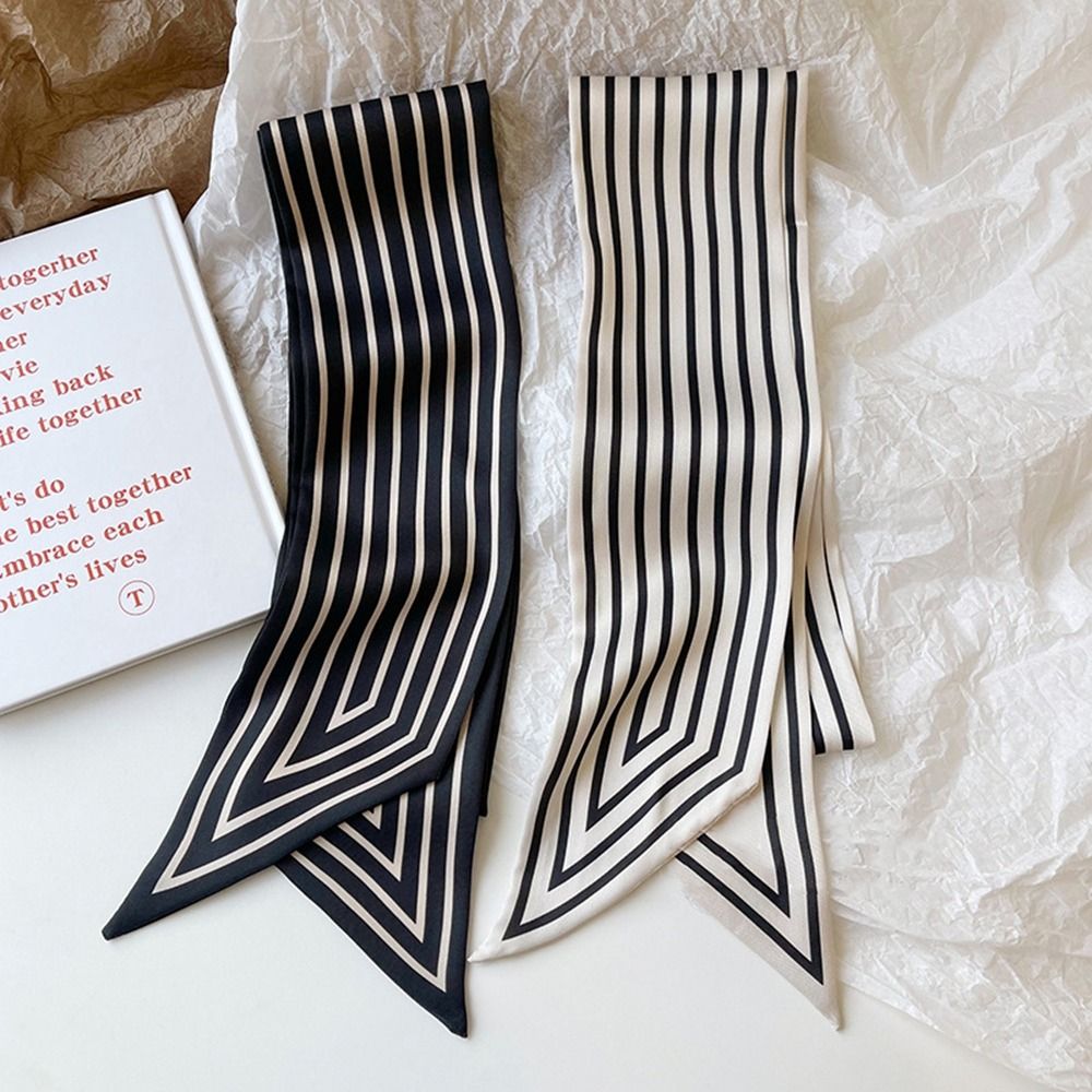 Tie Ribbon Headband Neckerchie - Silk Tie Striped reseña y precio