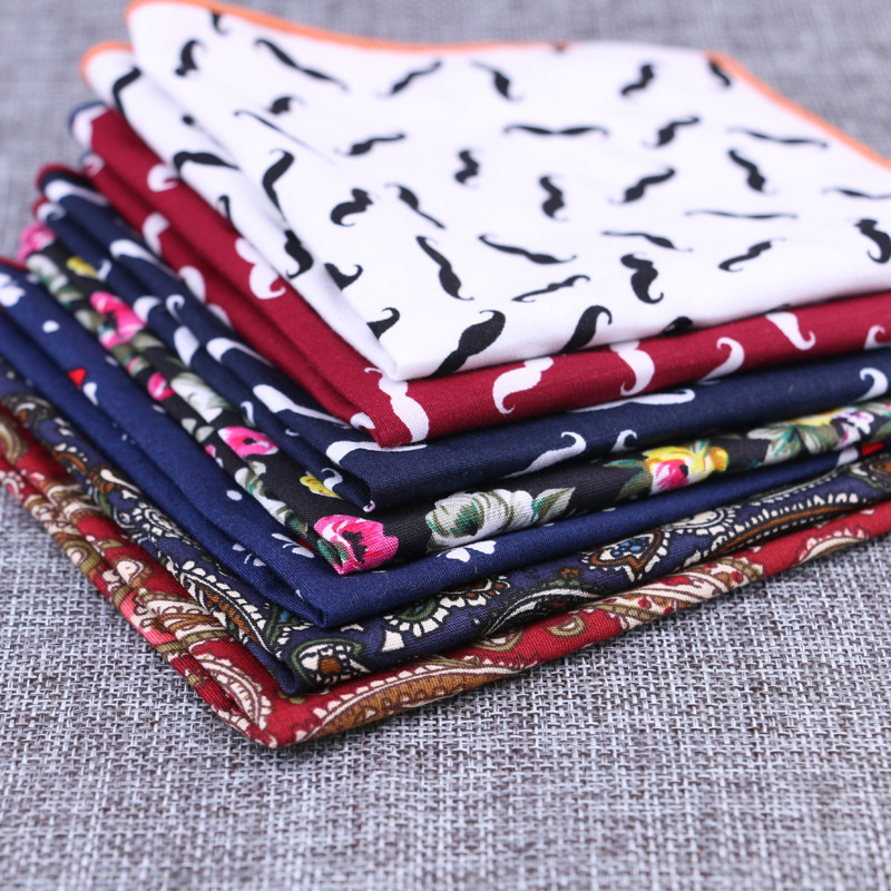 Fashion Cotton Pocket Square F - Handkerchief Cotton Men reseña y precio
