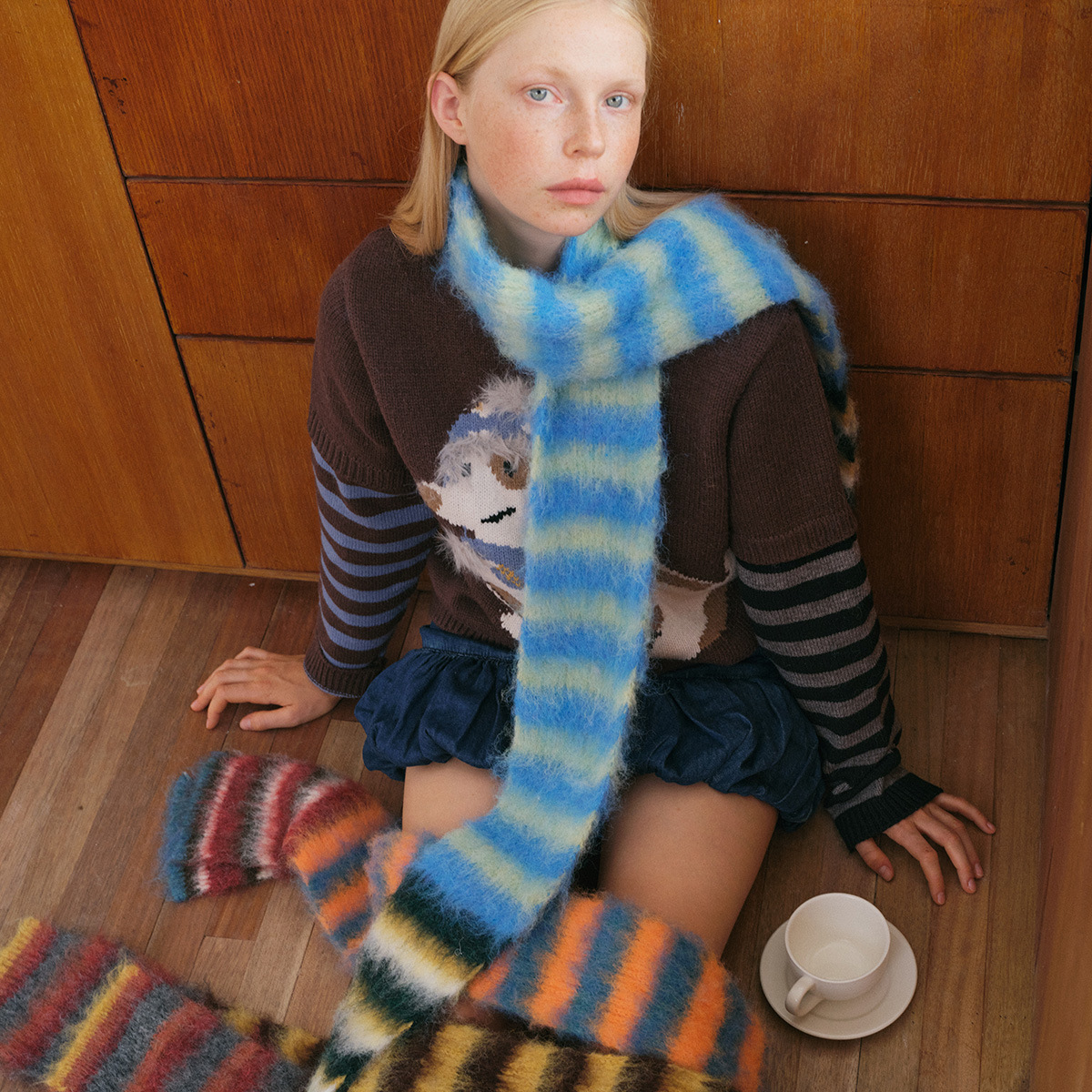 Women Winter Cashmere Scarf 20 - Woven Scarf Blanket reseña y precio