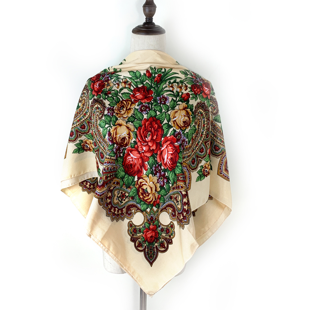 100*100cm Russian National Squ - Bandana Cotton reseña y precio