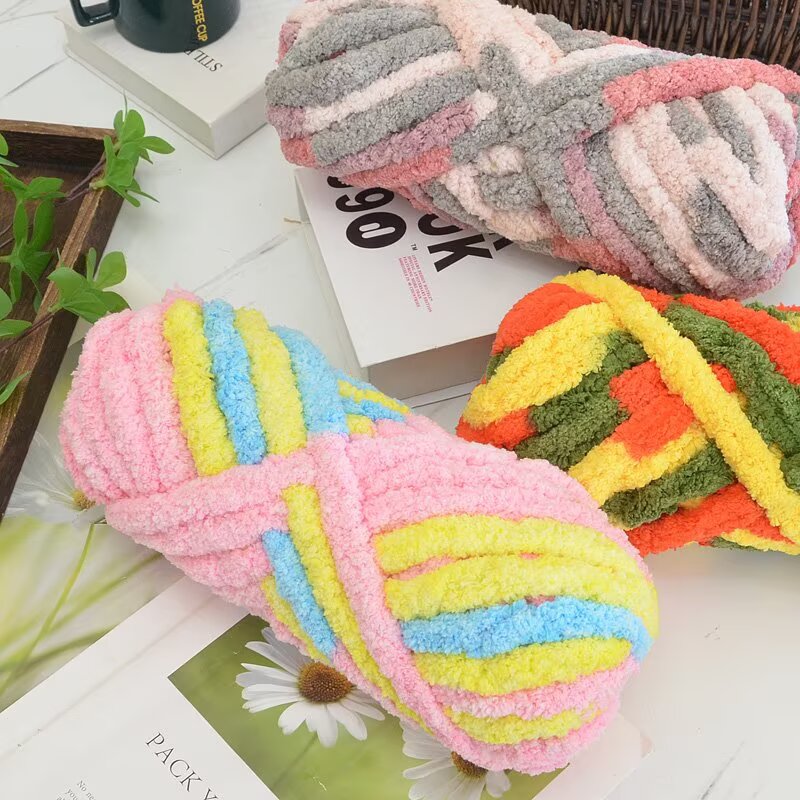 Cat Tail Yarn, Extra Thick Ice - Woven Scarf Blanket reseña y precio
