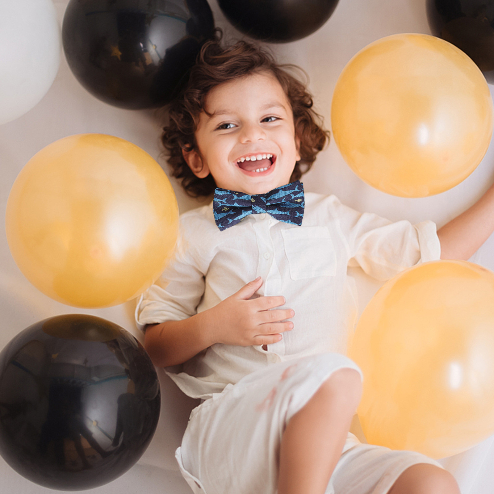 2Pcs Kids Bow Tie Cartoon Pre- - Bow Tie Pre Tied reseña y precio
