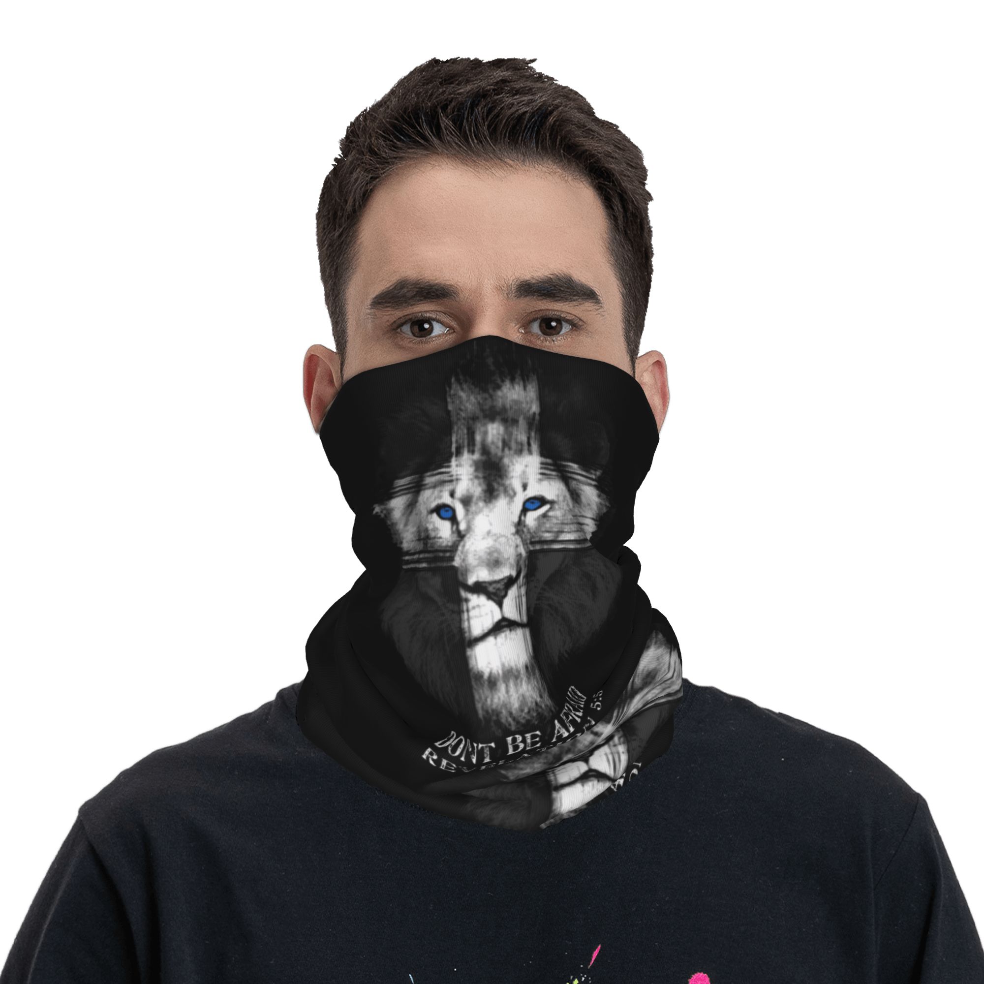 Custom Cool Lion Of Judah Jesu - Neck Warmer Tube reseña y precio