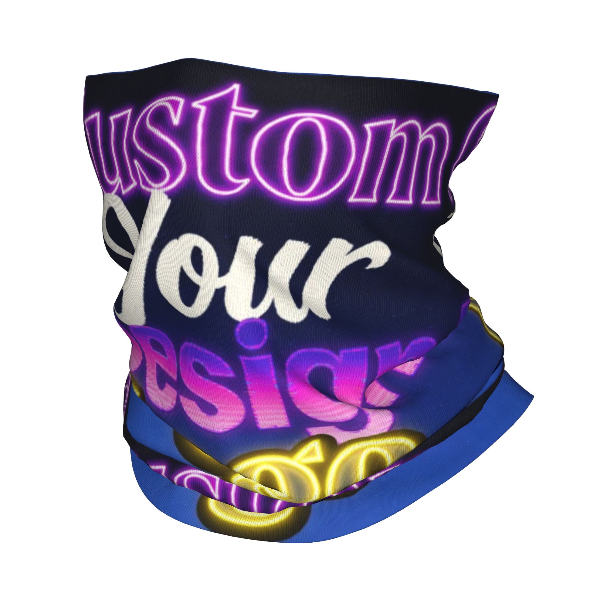 Custom Custom Your Design Logo - Neck Warmer Tube reseña y precio