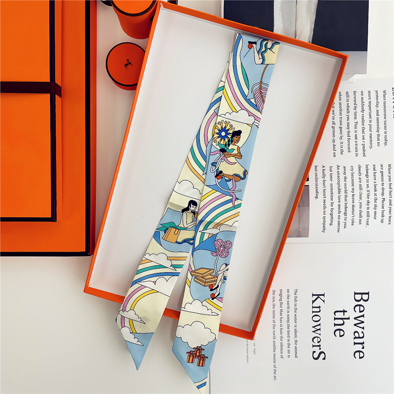 Women 100% Mulberry Silk Scarf - Silk Neck Scarf reseña y precio