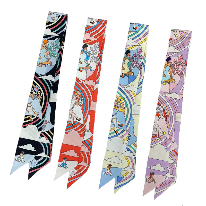 Women 100% Mulberry Silk Scarf - Silk Neck Scarf reseña y precio