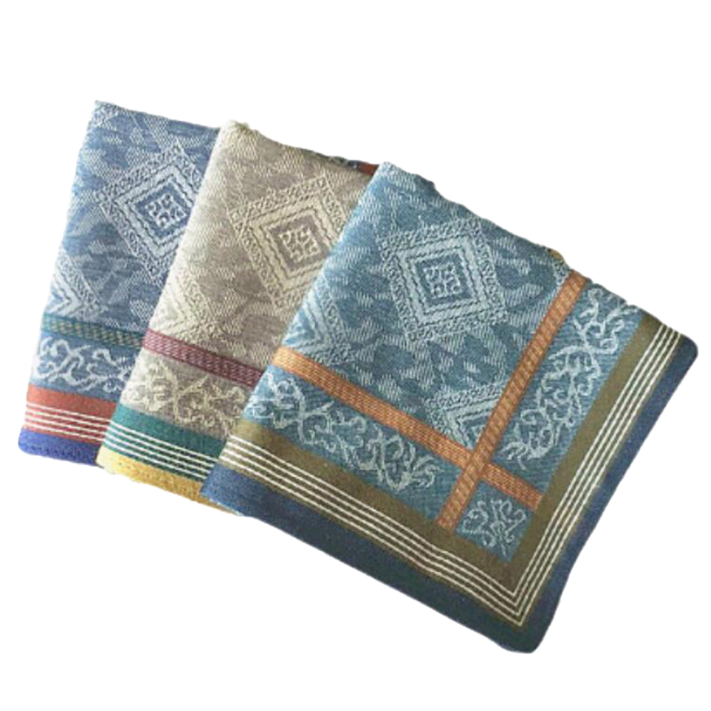 3pcs Classic Mens Plaid Handke - Handkerchief Cotton Men reseña y precio