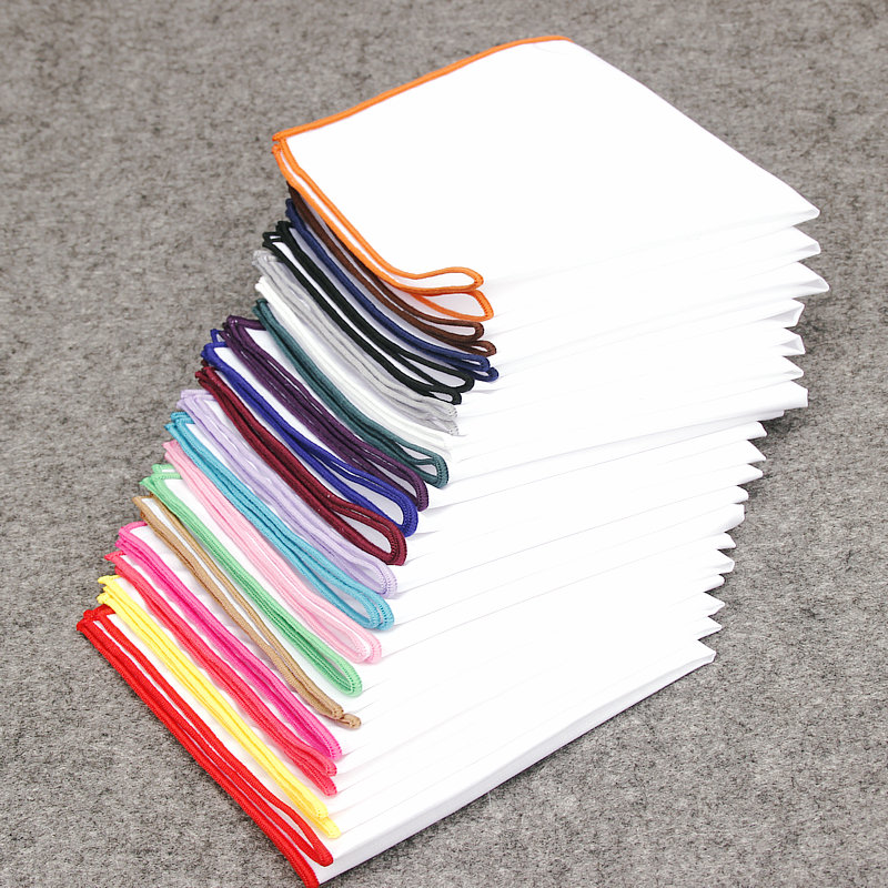 2018 Fashion Mens Cotton White - Pocket Square Set reseña y precio