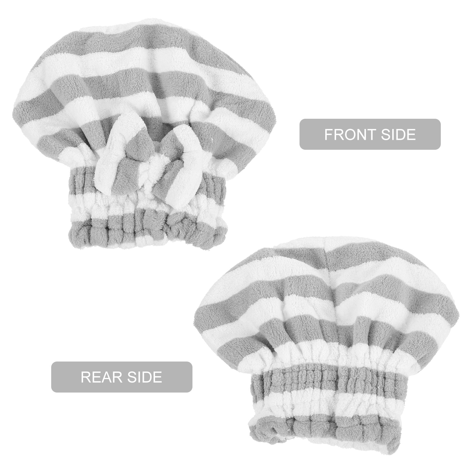 2Pcs Hair Drying Turban Cap Ab - Head Wrap Turban reseña y precio
