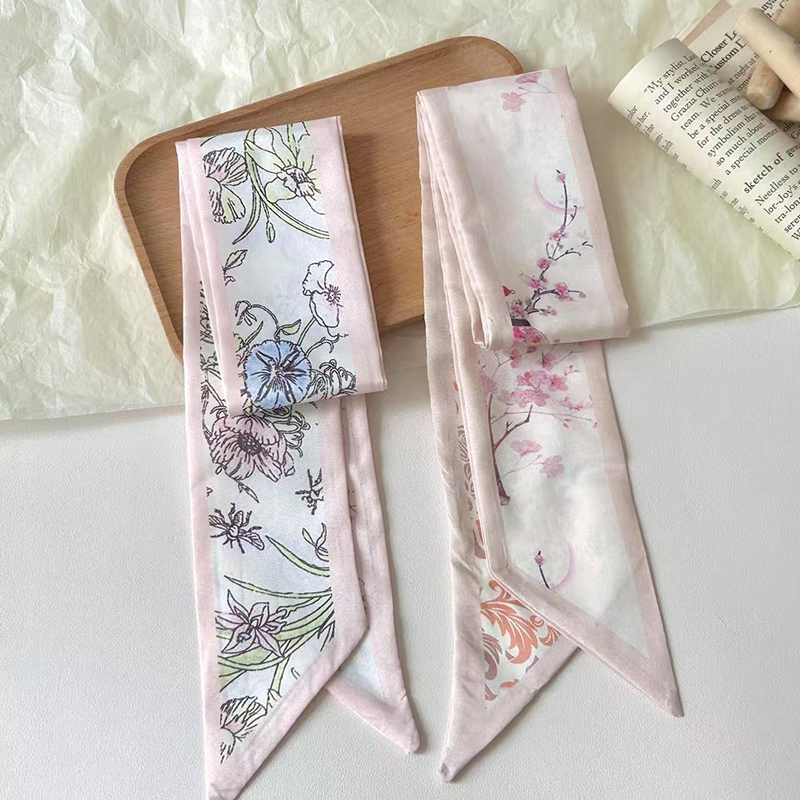 Fashion Women Silk Satin Skinn - Silk Neck Scarf reseña y precio