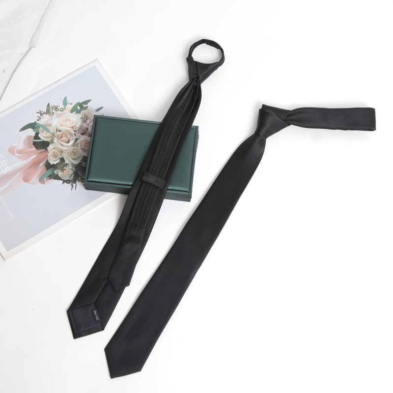 Black Colors Zipper Tie Handma - Skinny Tie Men reseña y precio