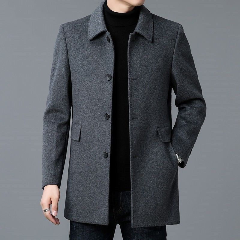 Wool Blend Coat White Mans Sha - Muffler Men Wool reseña y precio