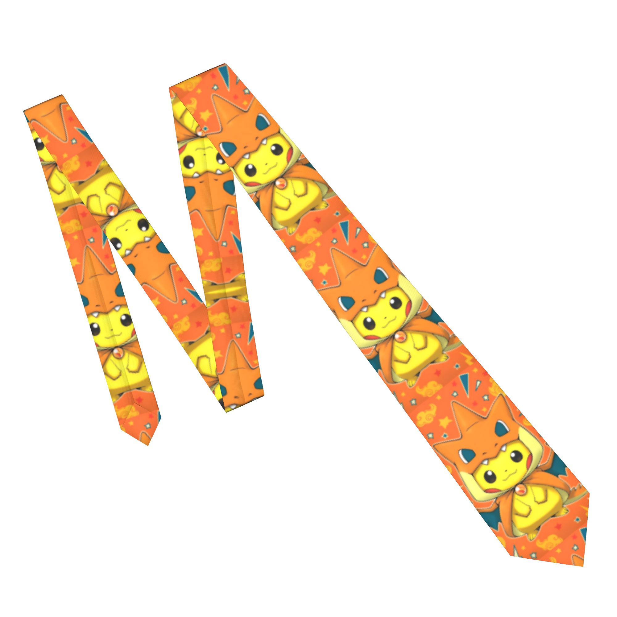 Cute Cartoon Manga Pokemoned N - Skinny Tie Men reseña y precio