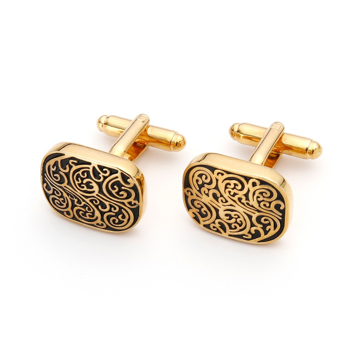 High Quality Gold Cufflinks Vi - Tie Clip Silver reseña y precio