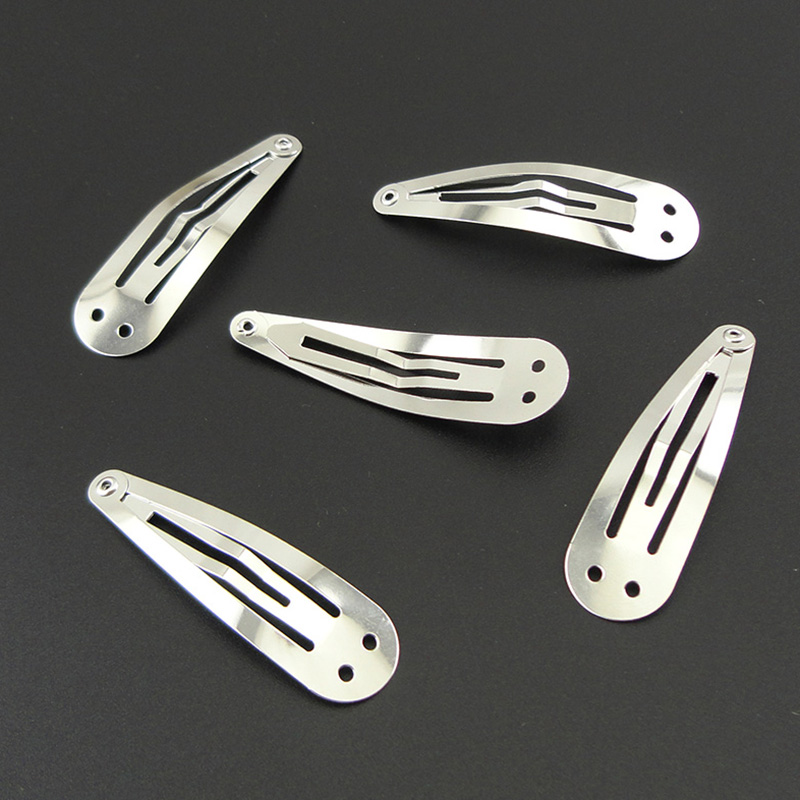 100PCS 5.0cm Silver Plain Meta - Tie Clip Silver reseña y precio