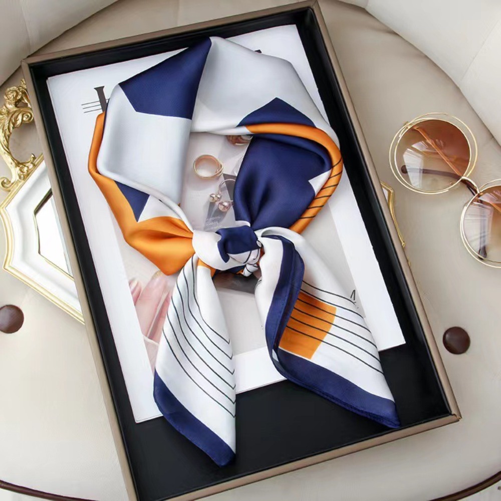 70×70cm Satin Square Scarf, Si - Silk Neck Scarf reseña y precio