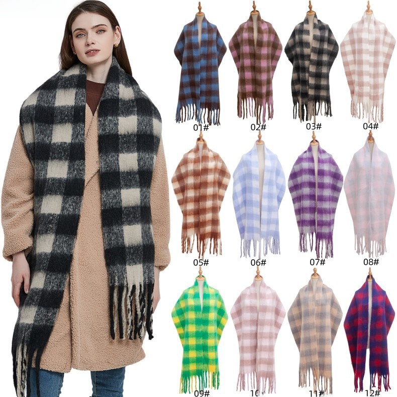 Thick Tassel Scarf Shawl Women - Pashmina Wrap Large reseña y precio