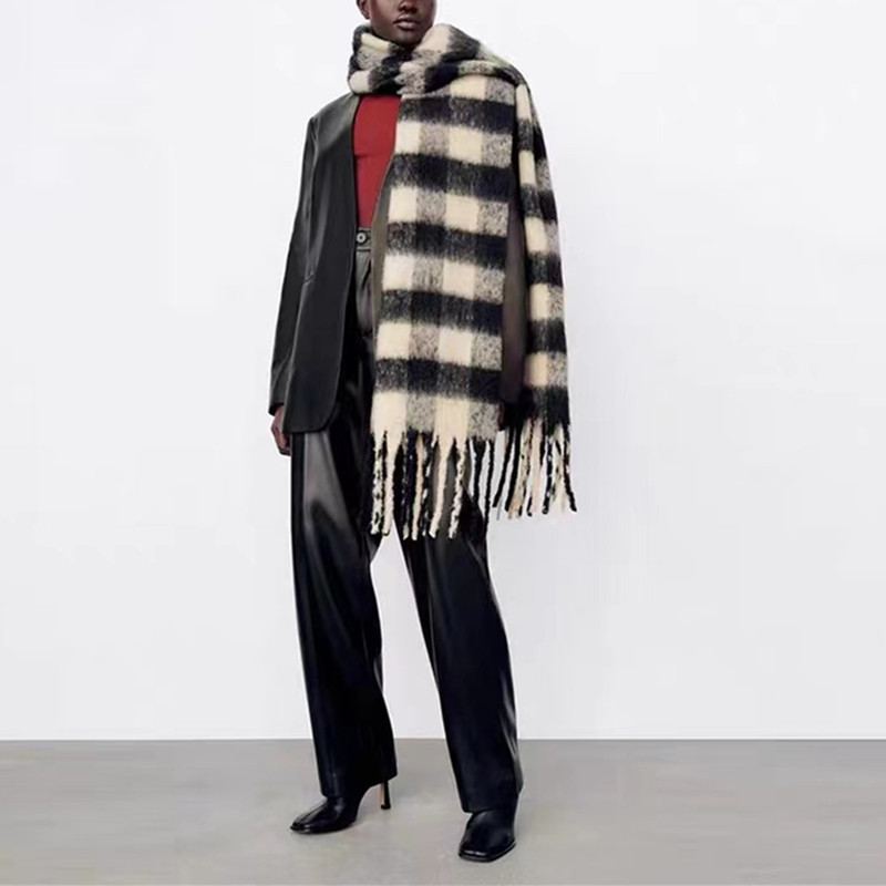 Thick Tassel Scarf Shawl Women - Pashmina Wrap Large reseña y precio