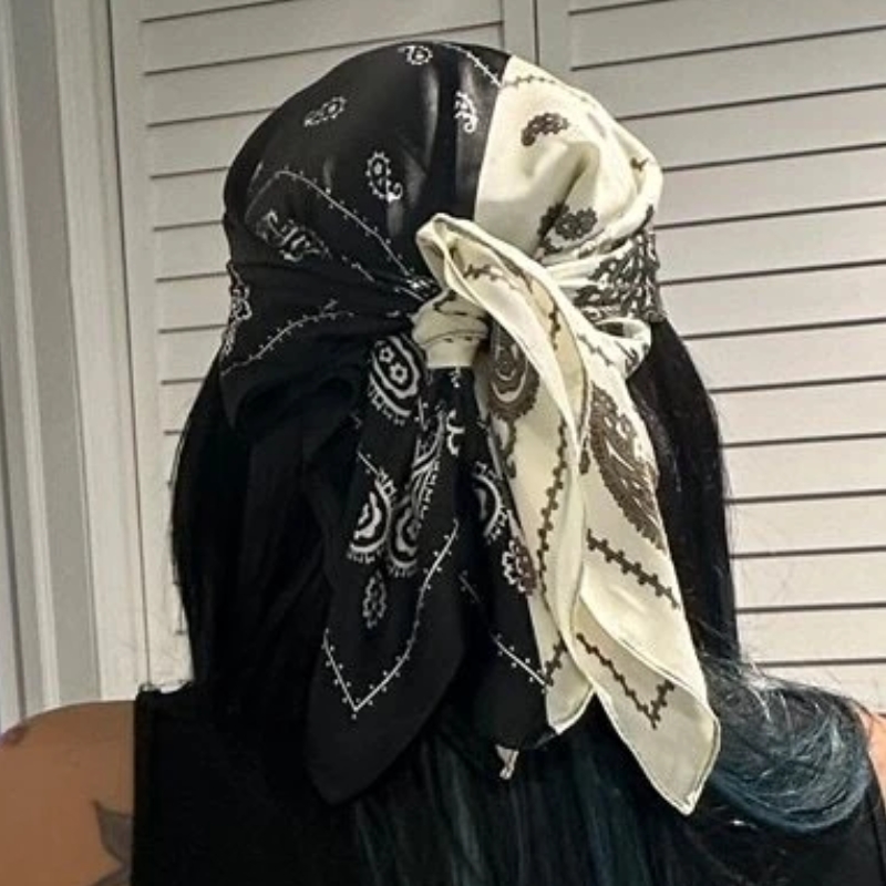 70*70cm Luxury Design Horse Pr - Silk Neck Scarf reseña y precio