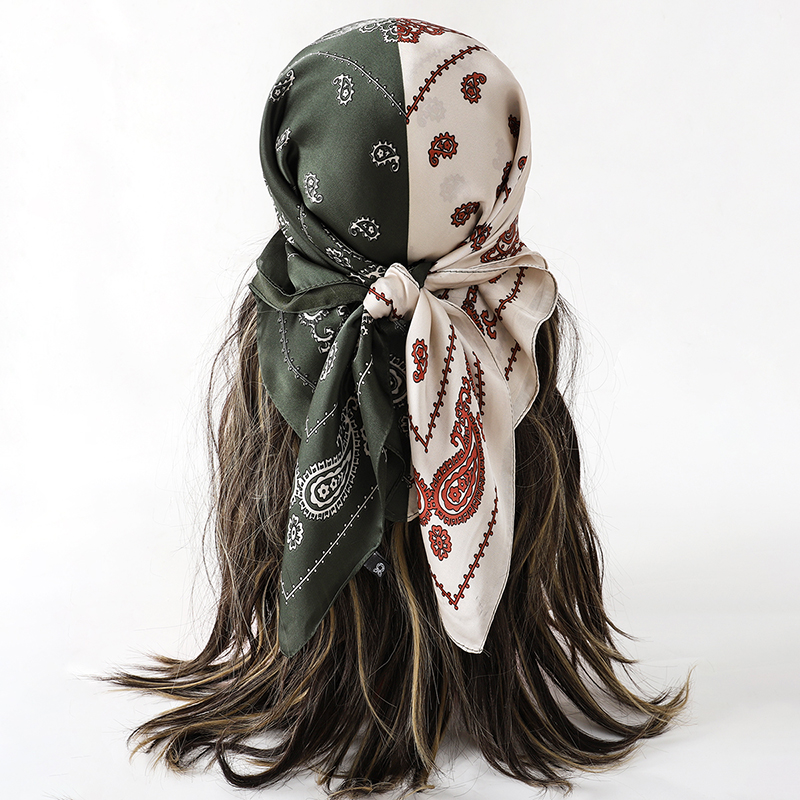 70*70cm Luxury Design Horse Pr - Silk Neck Scarf reseña y precio