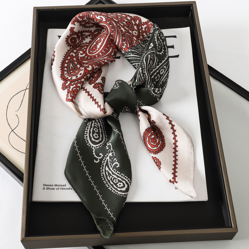 70*70cm Luxury Design Horse Pr - Silk Neck Scarf reseña y precio