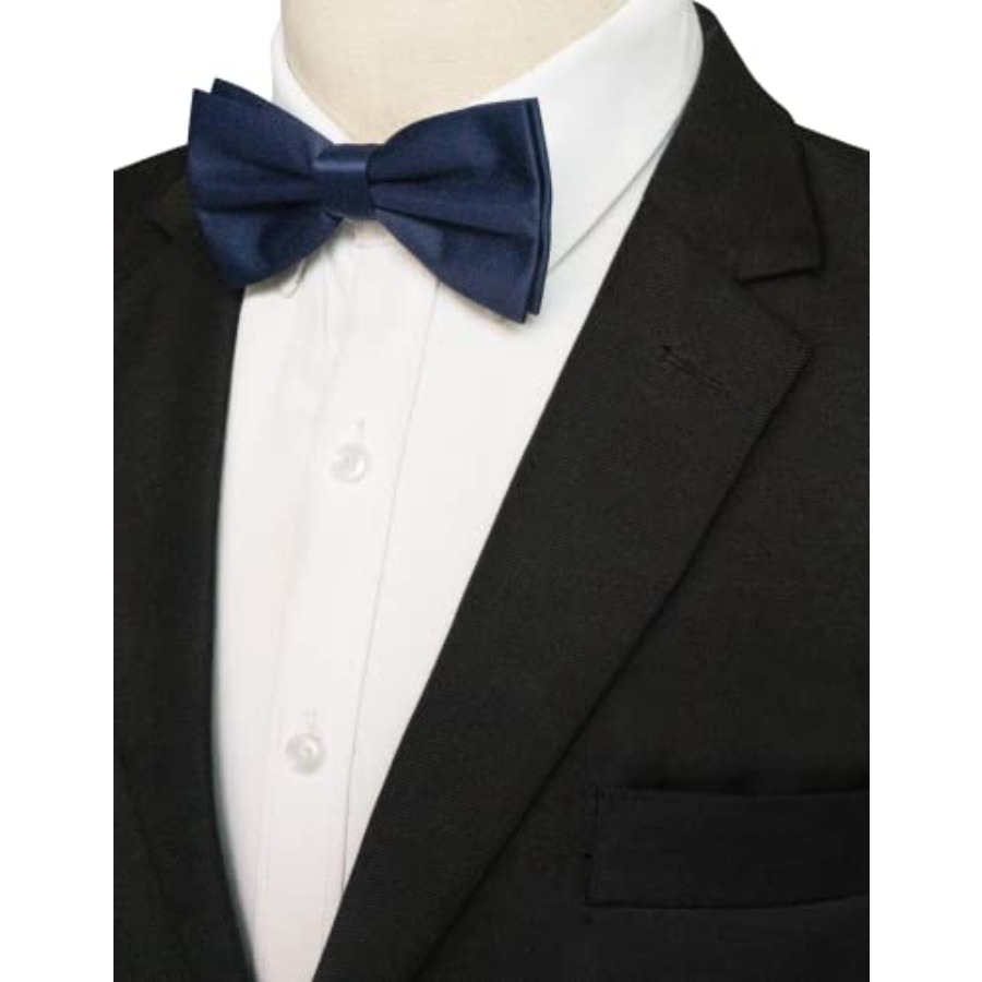 JEMYGINS Solid Color Pre-tied  - Bow Tie Pre Tied reseña y precio