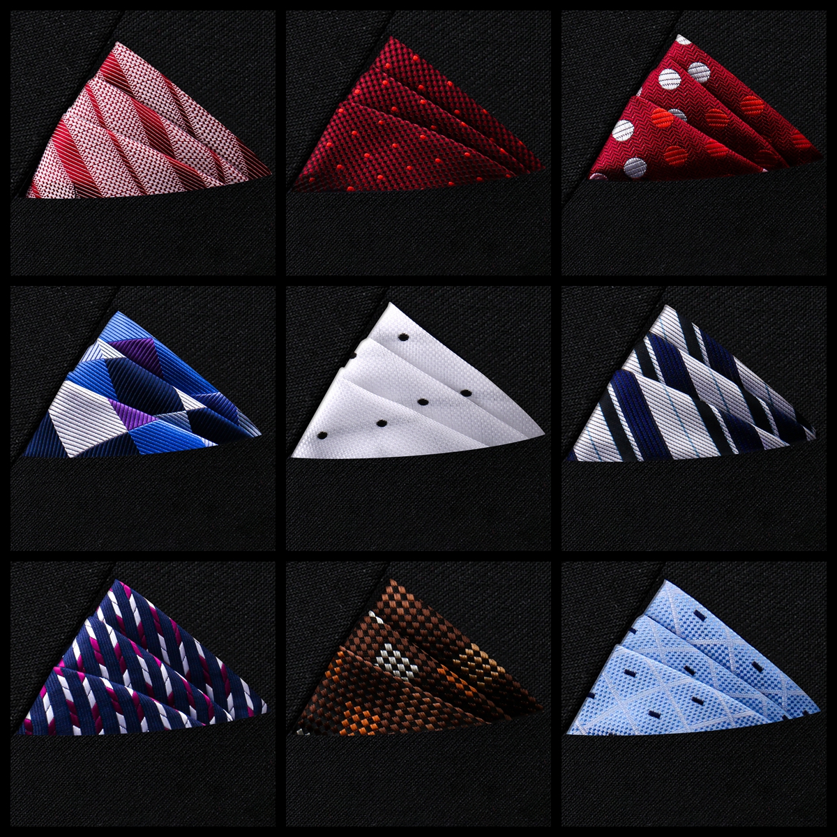 Pocket Square Silk High Grade  - Pocket Square Set reseña y precio