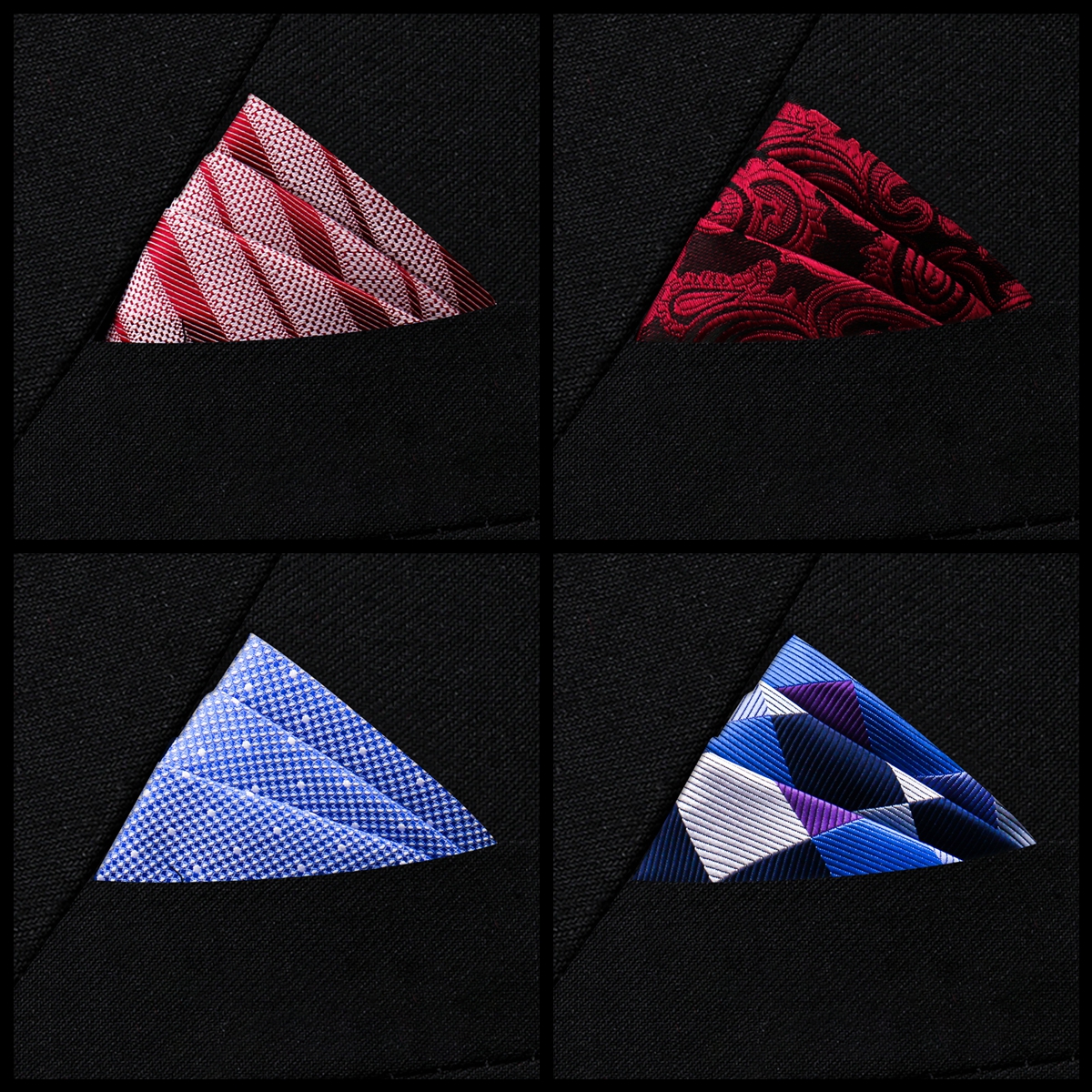 Pocket Square Silk High Grade  - Pocket Square Set reseña y precio
