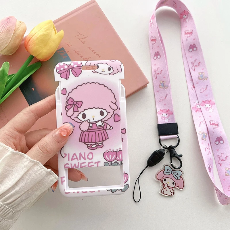 Sanrios Kawaii Hellokittys Kur - Lanyard Badge Holder reseña y precio