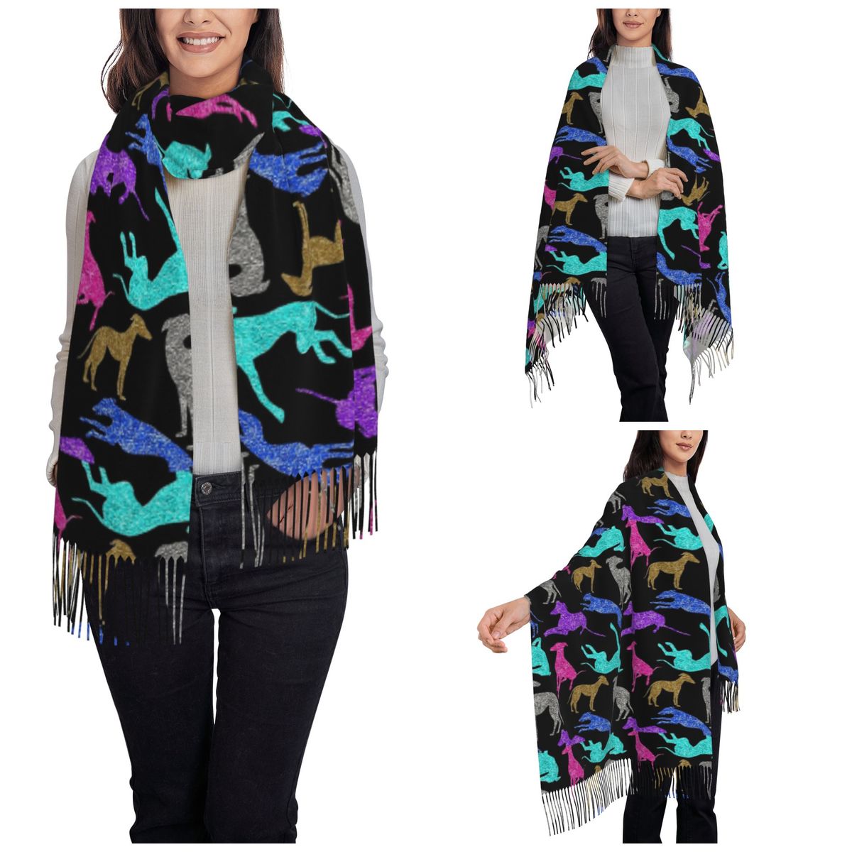 Greyt Greyhound Combo Scarf Wa - Pashmina Wrap Large reseña y precio