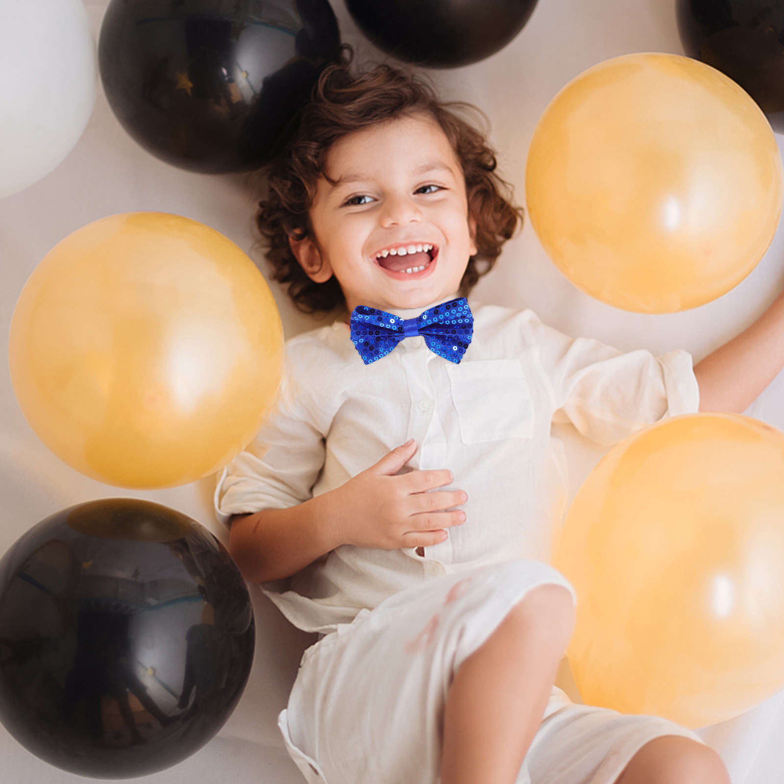 5Pcs Children's Sequin Bow Tie - Bow Tie Pre Tied reseña y precio