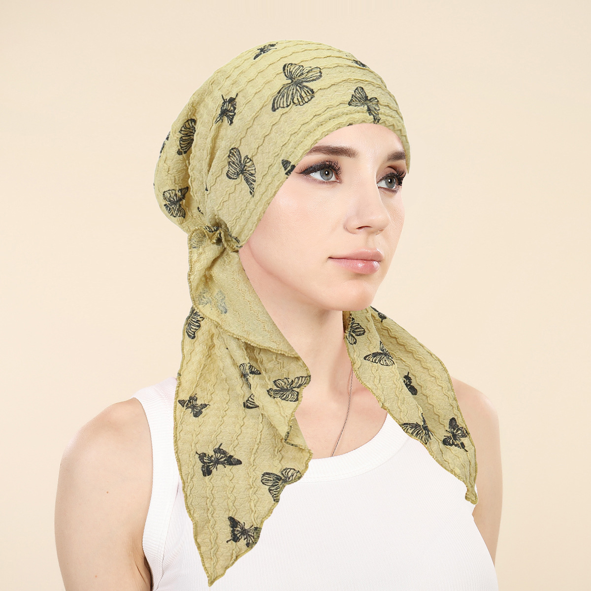 Women Muslim Hijab Caps Wrap H - Head Wrap Turban reseña y precio