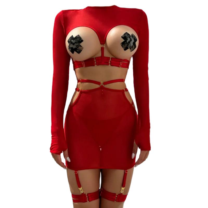 Bikini Fashion Sexy Lingerie 5 - Silk Tie Striped reseña y precio