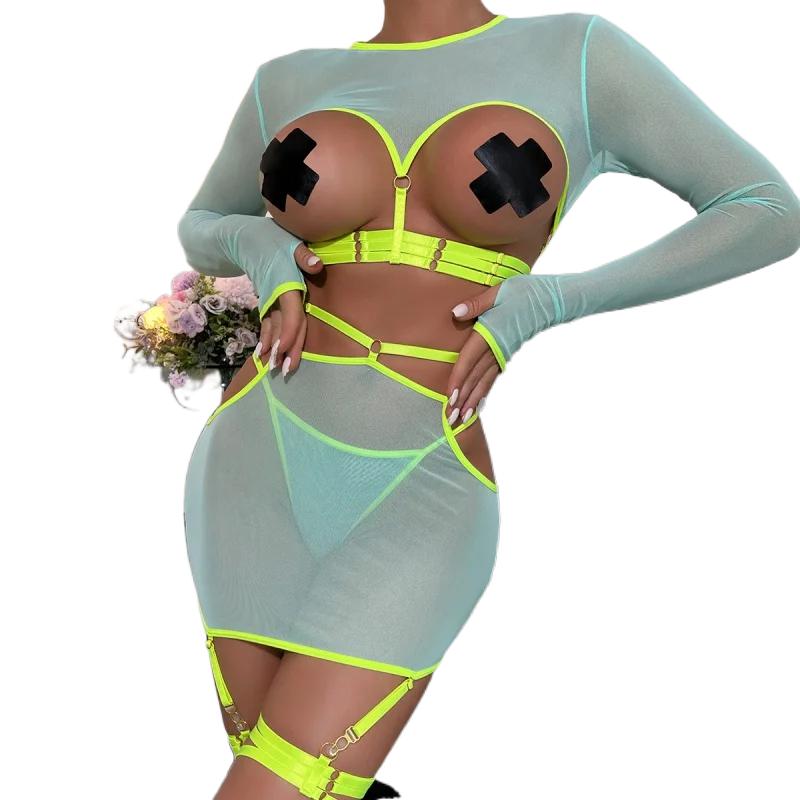 Bikini Fashion Sexy Lingerie 5 - Silk Tie Striped reseña y precio