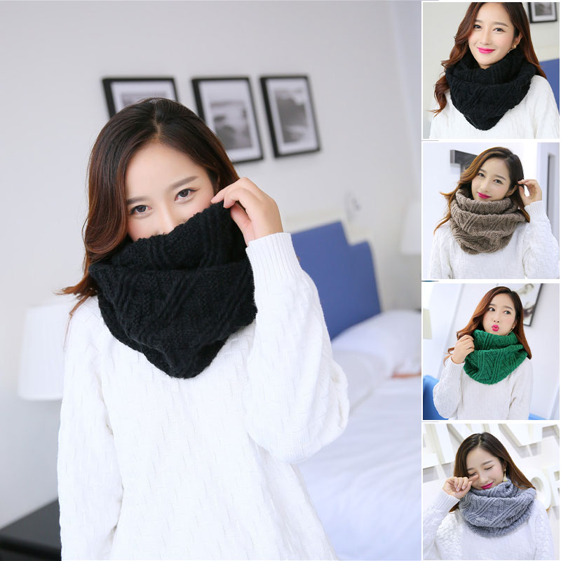 Unisex Winter Soft Chunky Knit - Infinity Scarf Knit reseña y precio