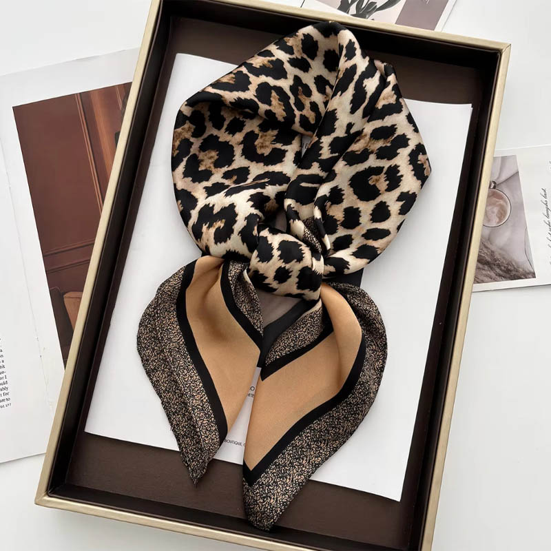Luxury Leopard Print Female Sa - Face Scarf Mask reseña y precio