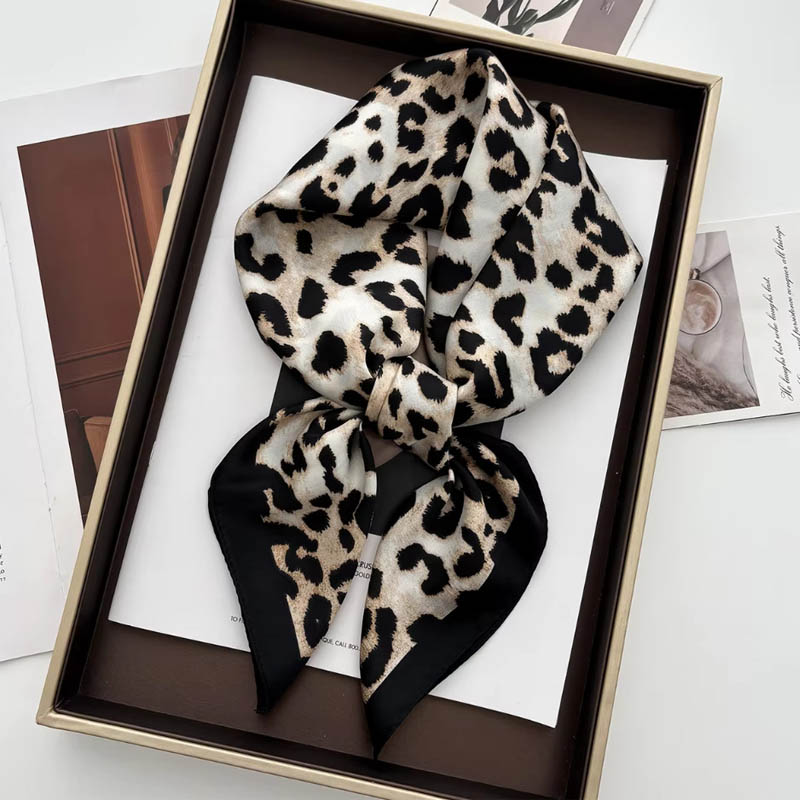 Luxury Leopard Print Female Sa - Face Scarf Mask reseña y precio