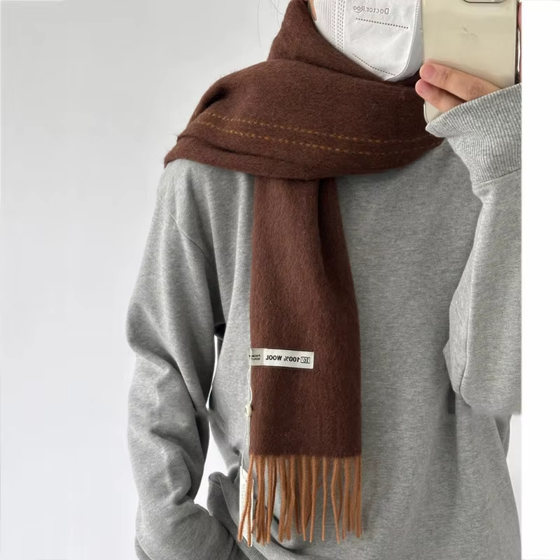 Luxury Australia 100% Pure Woo - Muffler Men Wool reseña y precio