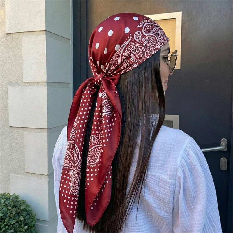 90cm Luxury Brand 2026 Dot Pri - Face Scarf Mask reseña y precio
