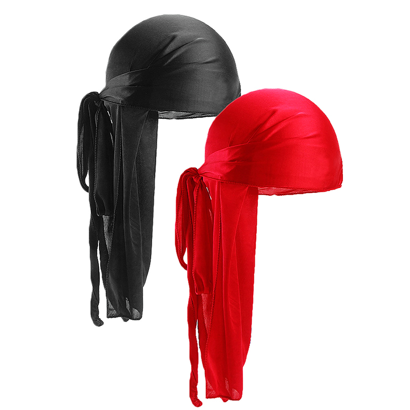 2 pcs Silky Satin Durags for M - Bandana Doo Rag reseña y precio