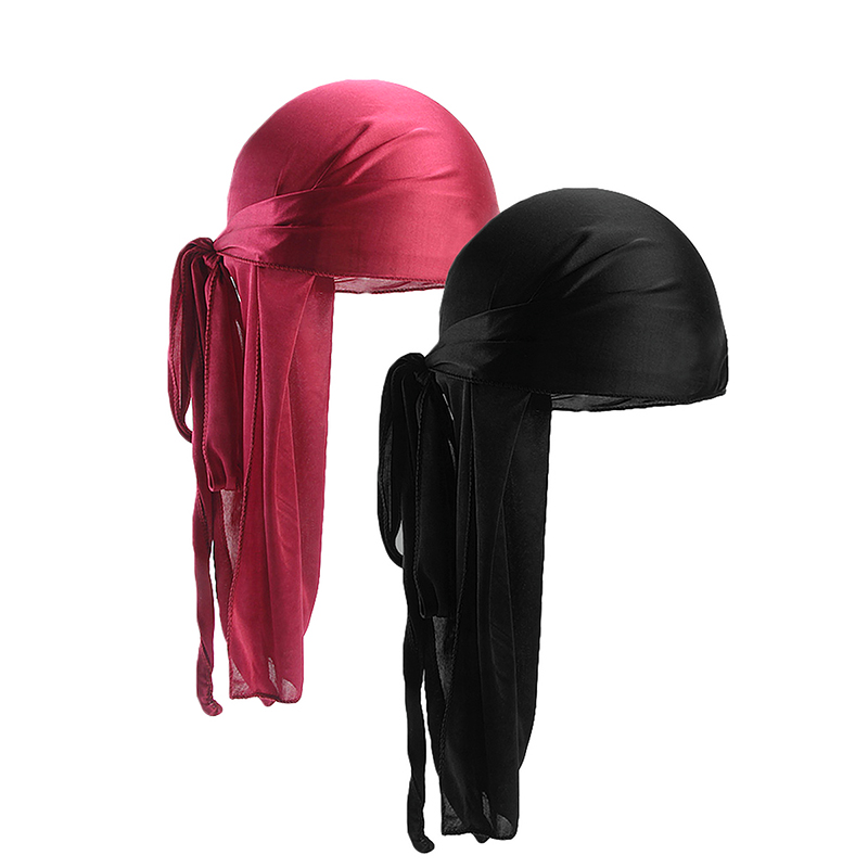 2 pcs Silky Satin Durags for M - Bandana Doo Rag reseña y precio