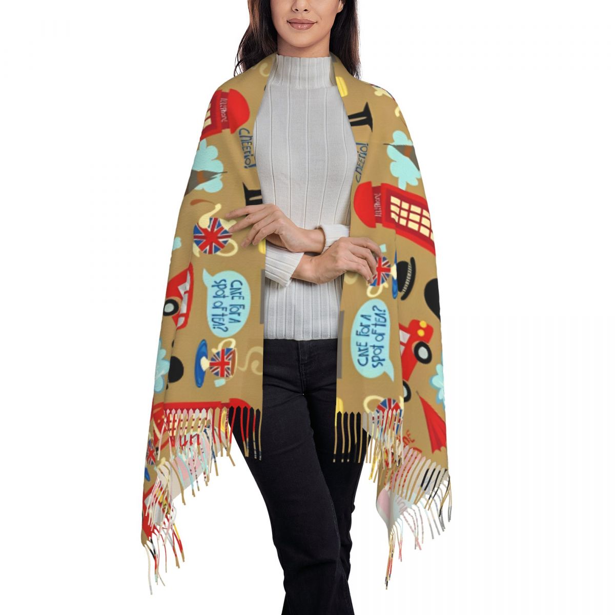 Enchanted London Scarf for Wom - Pashmina Wrap Large reseña y precio
