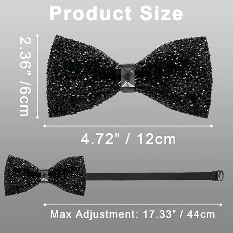 Fashion Rhinestone Bow Ties fo - Bow Tie Pre Tied reseña y precio