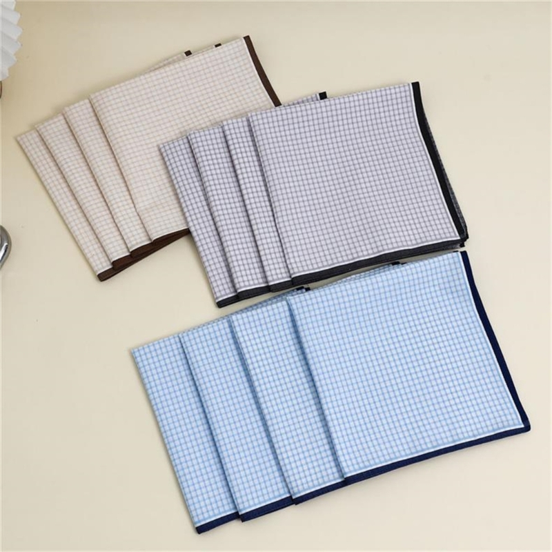 1/3PCS Men's Cotton Handkerchi - Handkerchief Cotton Men reseña y precio