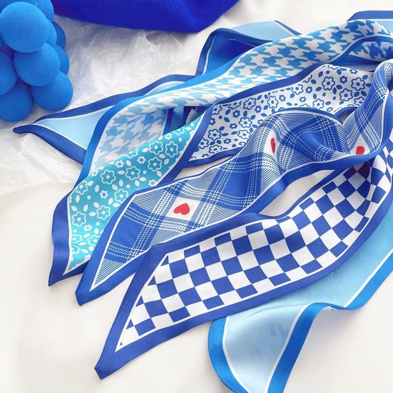 Klein blue silk scarf new chec - Silk Tie Striped reseña y precio
