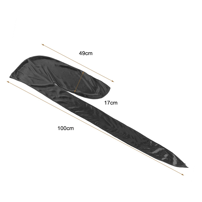New Silky Durag Long Tail Head - Bandana Doo Rag reseña y precio