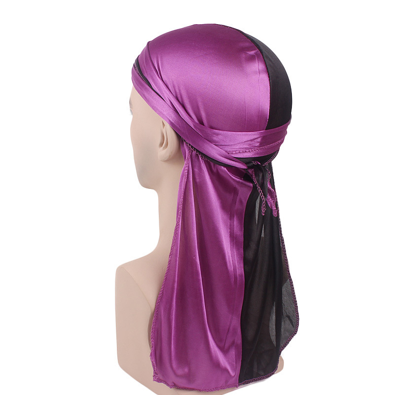 New Silky Durag Long Tail Head - Bandana Doo Rag reseña y precio