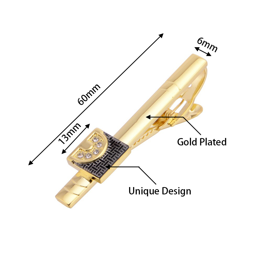 Gold Tone Cufflinks Tie Bar Se - Tie Bar Set Gift reseña y precio